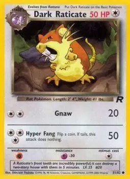 Team Rocket - Dark Raticate