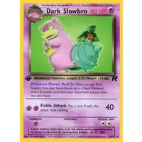 Dark Slowbro 1st Edition