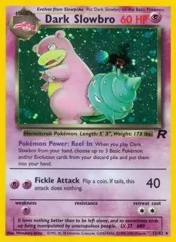 Team Rocket - Dark Slowbro Holo