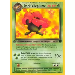 Dark Vileplume 1st Edition
