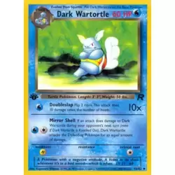 Dark Wartortle 1st Edition