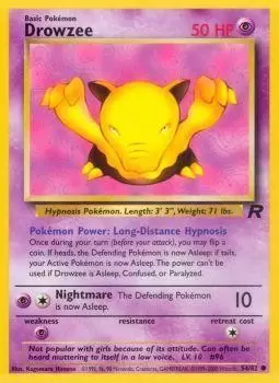Team Rocket - Drowzee