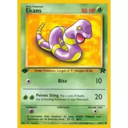 Ekans 1st Edition