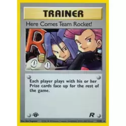 Here Comes Team Rocket ! 1st Edition Holo