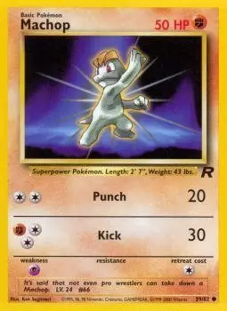 Team Rocket - Machop