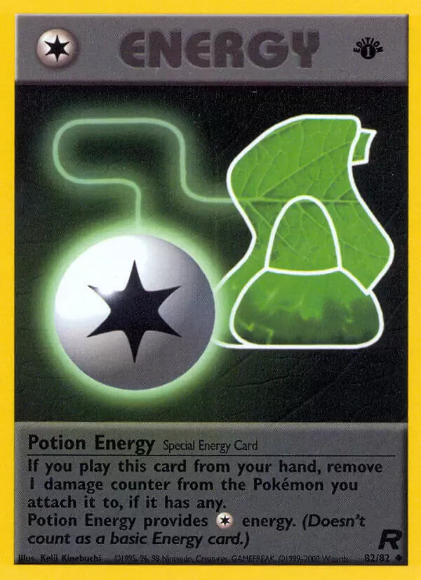 Team Rocket - Potion Energy 1st Edition
