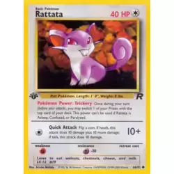 Rattata 1st Edition