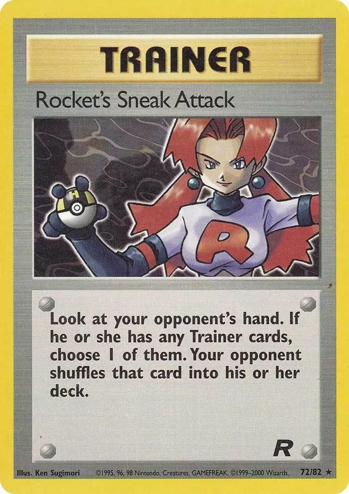 Team Rocket - Rocket\'s Sneak Attack