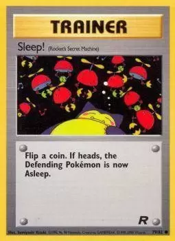 Team Rocket - Sleep !