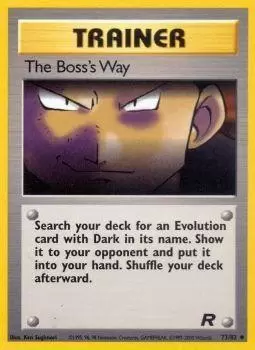 Team Rocket - The Boss\'s Way