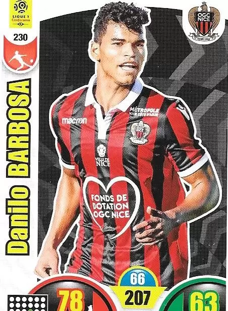 Adrenalyn XL : 2018-2019 (France) - Danilo Barbosa - OGC Nice
