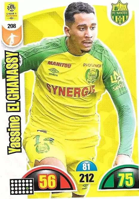 Adrenalyn XL : 2018-2019 (France) - Yassine El Ghanassy - FC Nantes