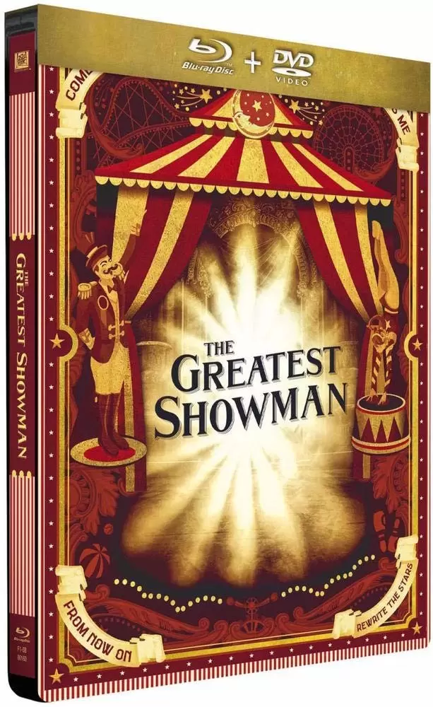 Blu-ray Steelbook - The Greatest Showman - Steelbook
