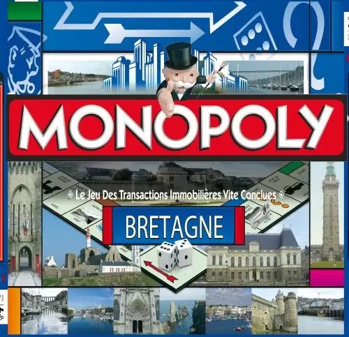 Monopoly des Régions & villes - Monopoly Bretagne