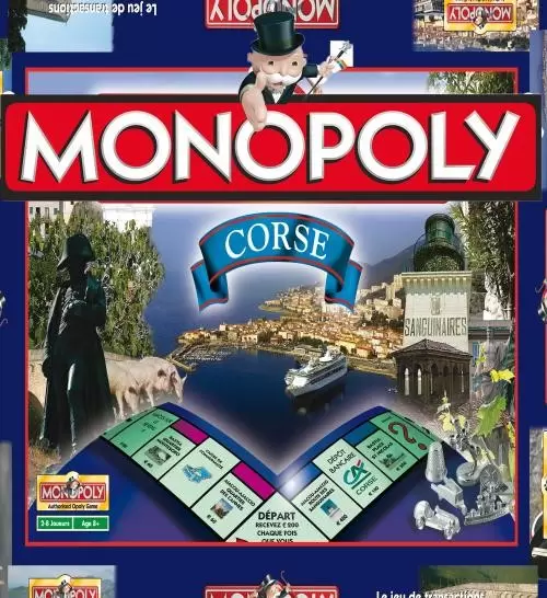 Monopoly des Régions & villes - Monopoly Corse