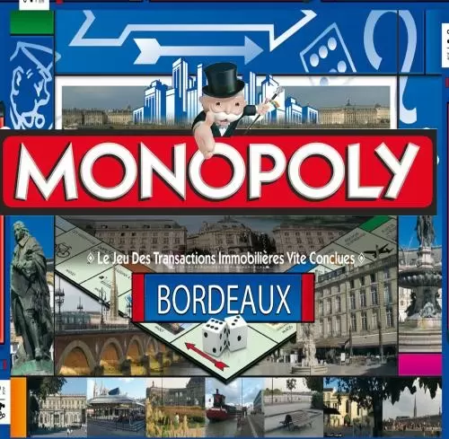 Monopoly Regions & Cities - Monopoly Grand Bordeaux