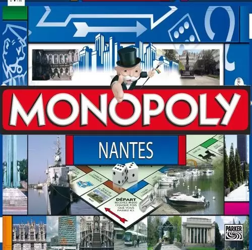 Monopoly des Régions & villes - Monopoly Nantes