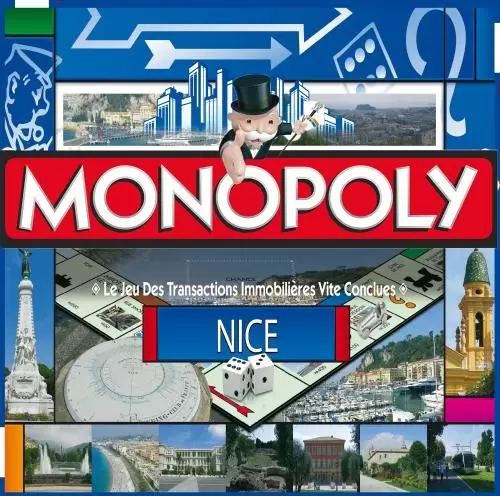 Monopoly des Régions & villes - Monopoly Nice