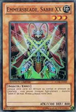 Arsenal Mystérieux 4 - Le Triomphe de Trishula HA04 - Emmersblade, Sabre XX