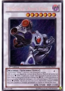 Arsenal Mystérieux 4 - Le Triomphe de Trishula HA04 - Triforce, Allié Genex