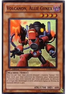 Arsenal Mystérieux 4 - Le Triomphe de Trishula HA04 - Volcanon, Allié Genex