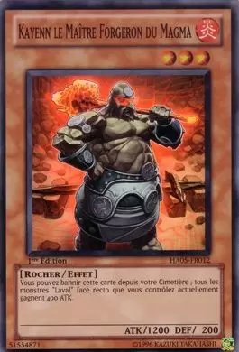 Arsenal Mystérieux 5 - Invasion Colonie de Chrome HA05 - Kayenn le Maître Forgeron du Magma