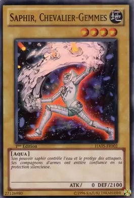 Arsenal Mystérieux 5 - Invasion Colonie de Chrome HA05 - Saphir, Chevalier-Gemmes
