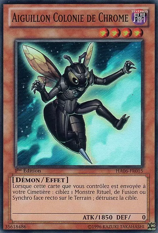 Arsenal Mystérieux 6 - Omega Xyz HA06 - Aiguillon Colonie de Chrome