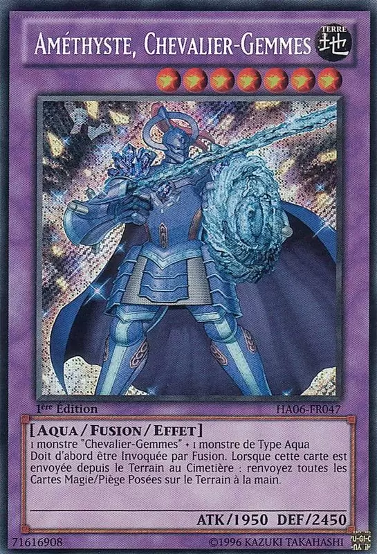 Arsenal Mystérieux 6 - Omega Xyz HA06 - Améthyste, Chevalier-Gemmes