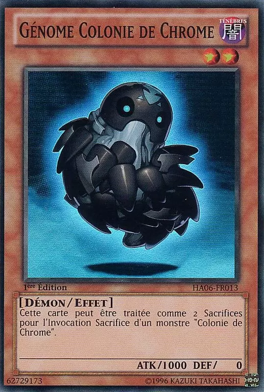 Arsenal Mystérieux 6 - Omega Xyz HA06 - Génome Colonie de Chrome