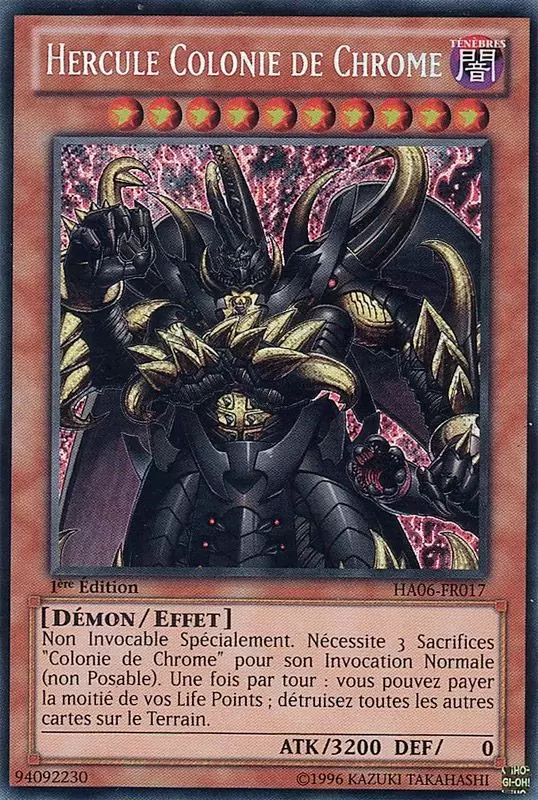 Arsenal Mystérieux 6 - Omega Xyz HA06 - Hercule Colonie de Chrome