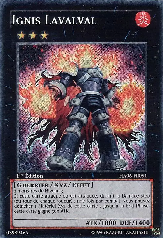Arsenal Mystérieux 6 - Omega Xyz HA06 - Ignis Lavalval