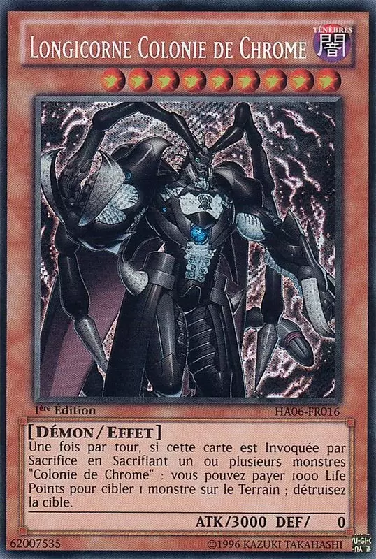 Arsenal Mystérieux 6 - Omega Xyz HA06 - Longicorne Colonie de Chrome