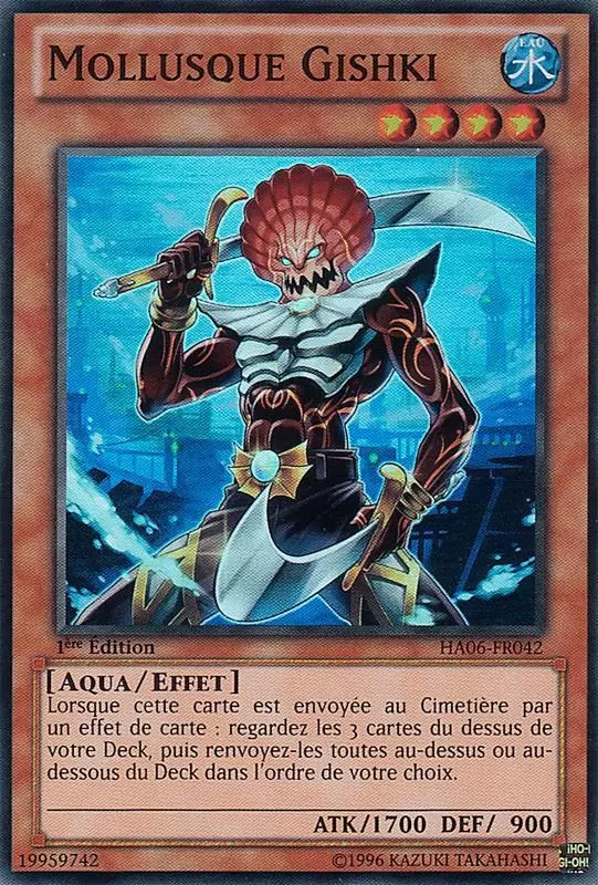 Arsenal Mystérieux 6 - Omega Xyz HA06 - Mollusque Gishki