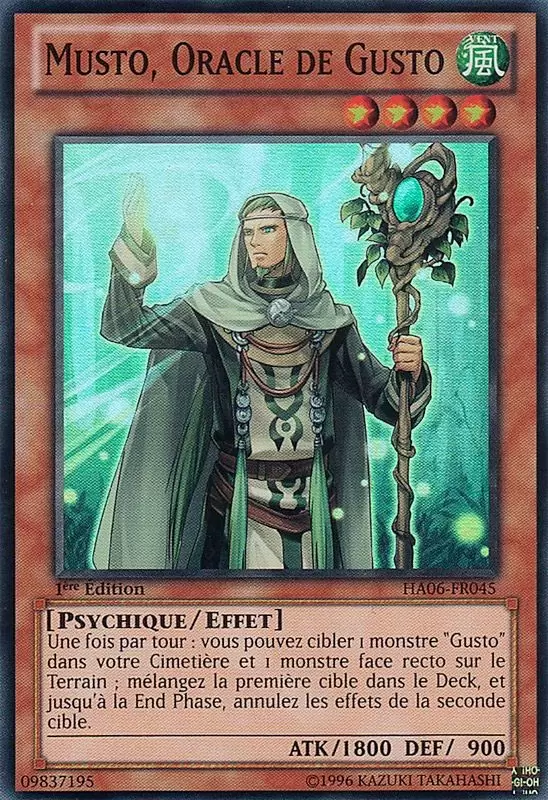 Arsenal Mystérieux 6 - Omega Xyz HA06 - Musto, Oracle de Gusto
