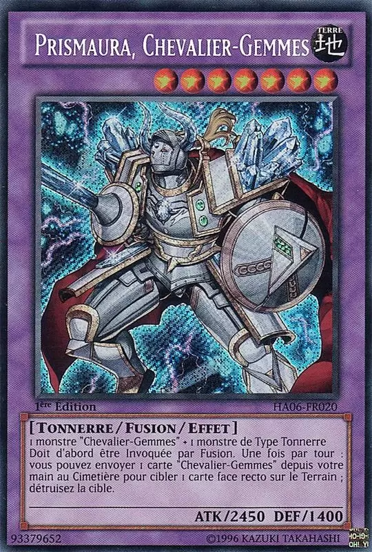 Arsenal Mystérieux 6 - Omega Xyz HA06 - Prismaura, Chevalier-Gemmes