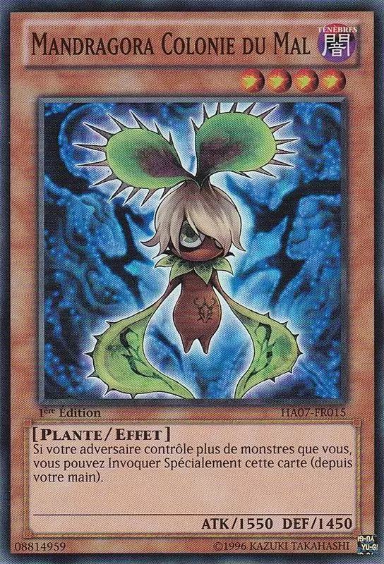 Arsenal Mystérieux 7 - Le Chevalier des Etoiles HA07 - Mandragora Colonie du Mal