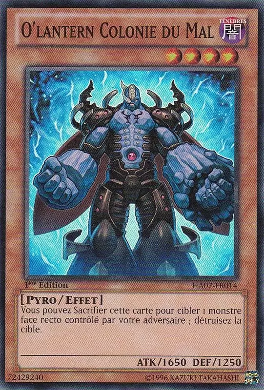 Arsenal Mystérieux 7 - Le Chevalier des Etoiles HA07 - O\'lantern Colonie du Mal