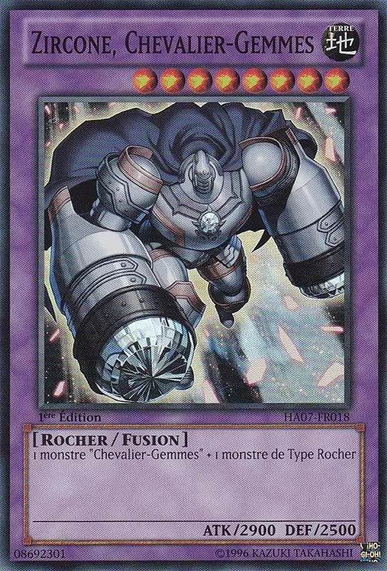 Arsenal Mystérieux 7 - Le Chevalier des Etoiles HA07 - Zircone, Chevalier-Gemmes
