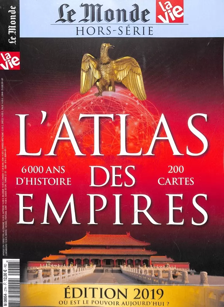 Le Monde - La Vie Hors-Série - L\' atlas des empires - Édition 2019