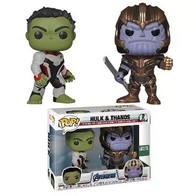 POP! MARVEL - Avengers Endgame - Hulk & Thanos 2 Pack