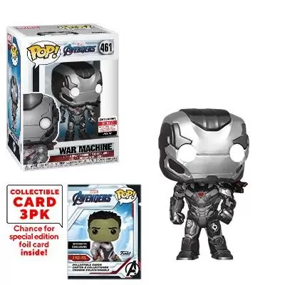 POP! MARVEL - Avengers Endgame - War Machine with Collectible Card