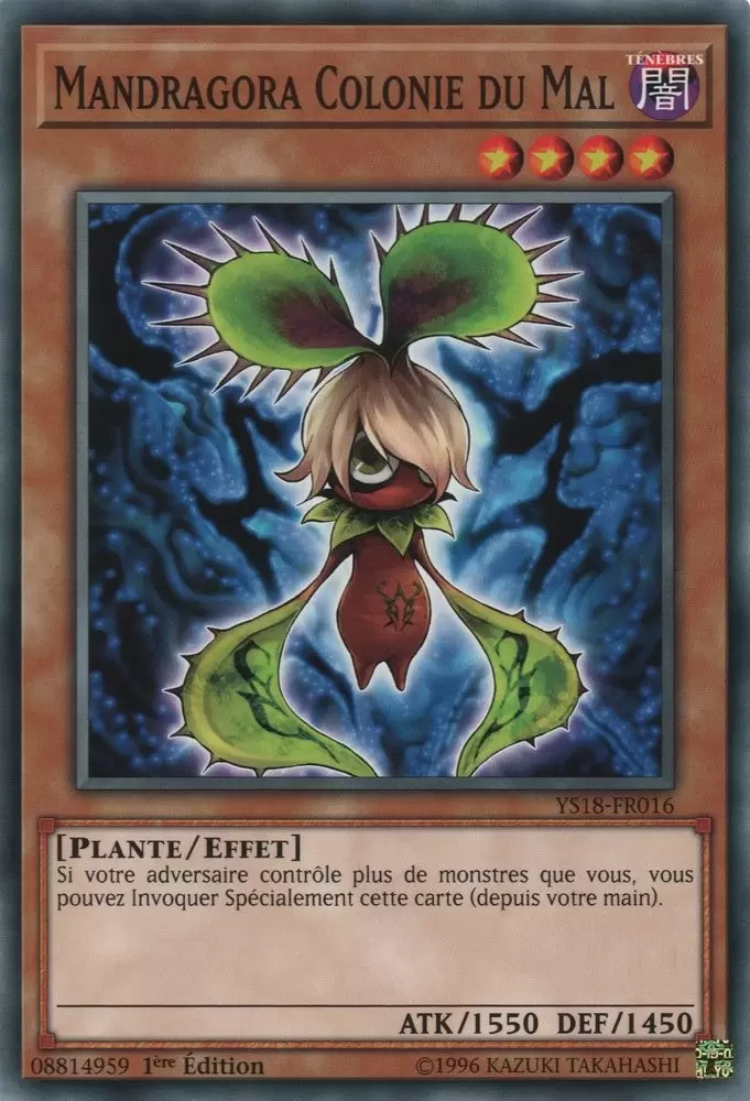 Briseur de Code YS18 - Mandragora Colonie du Mal