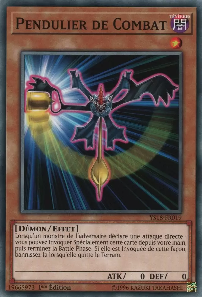 Briseur de Code YS18 - Pendulier de Combat