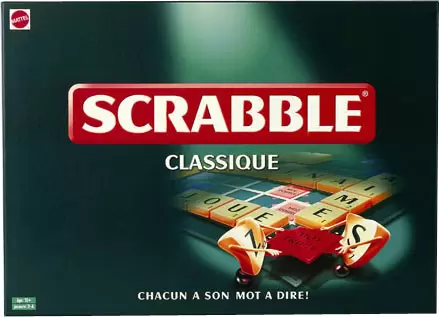 Scrabble Classique, MATTEL - Jeux de société