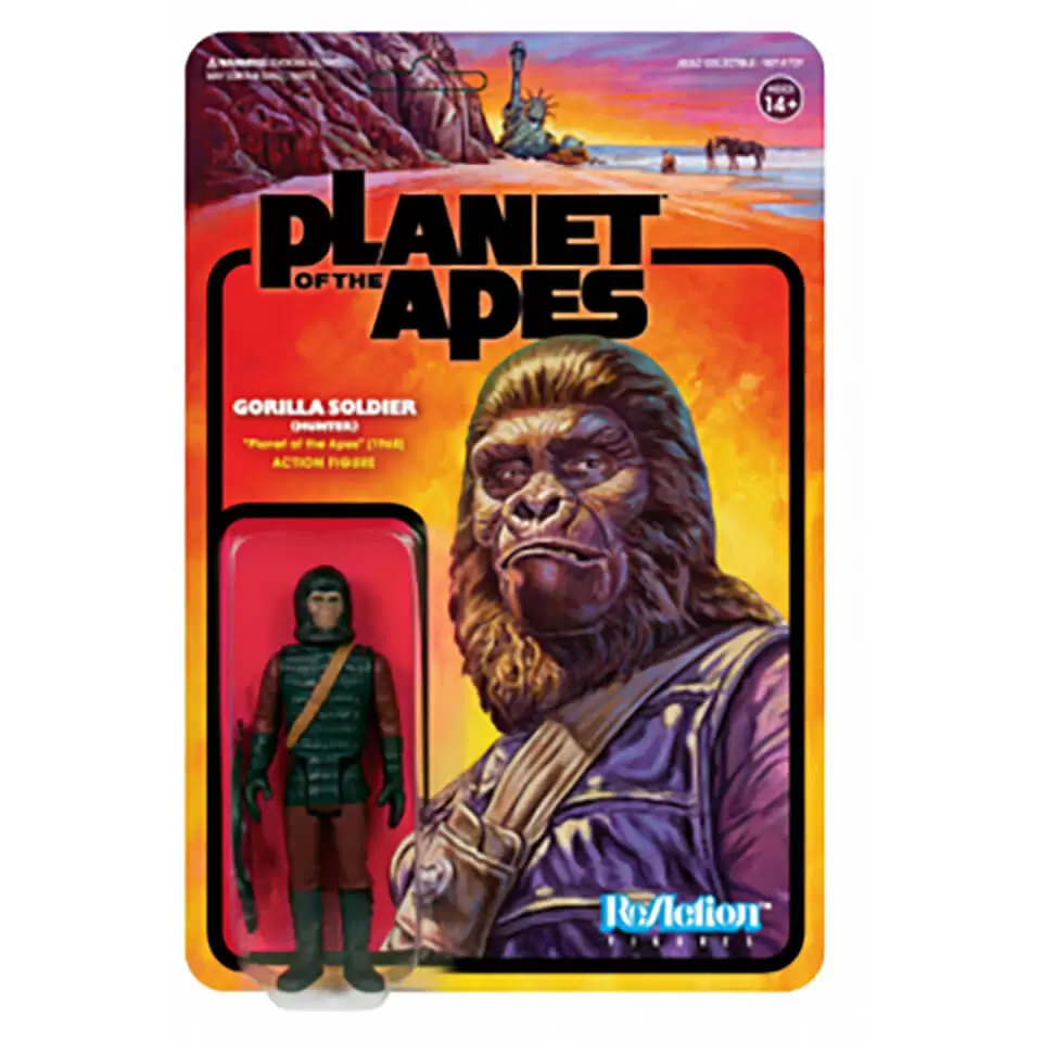 ReAction Figures - Planet of the Apes - Gorilla Soldier (Hunter)