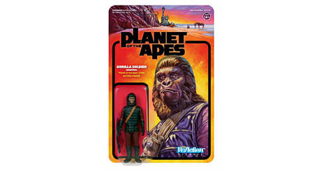 Super7 Reaction Planet of The Apes Gorilla Soldier Hunter Action Figure for sale online