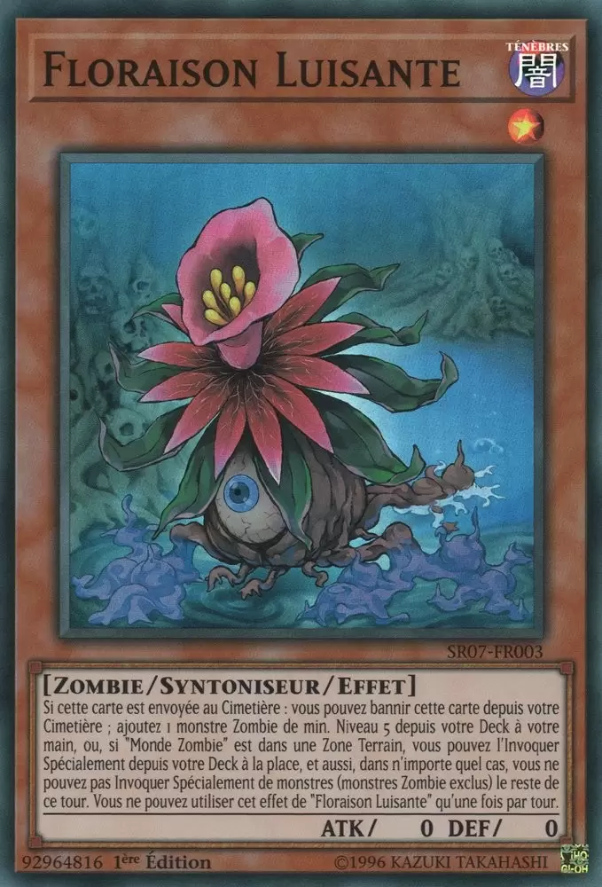 La Horde de Zombies SR07 - Floraison Luisante