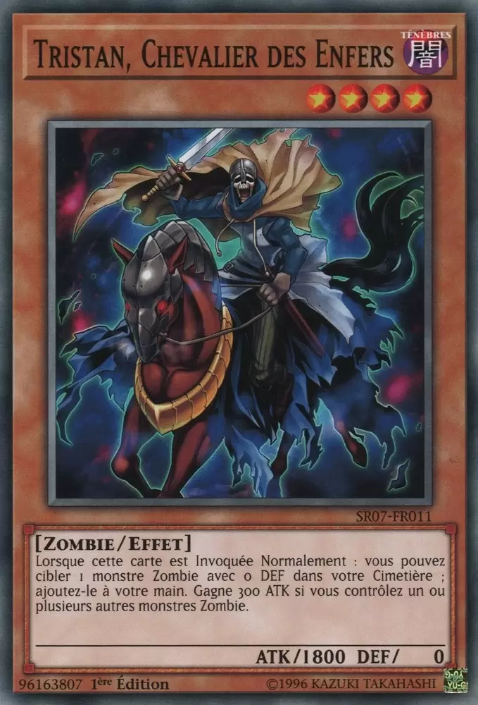 La Horde de Zombies SR07 - Tristan, Chevalier des Enfers