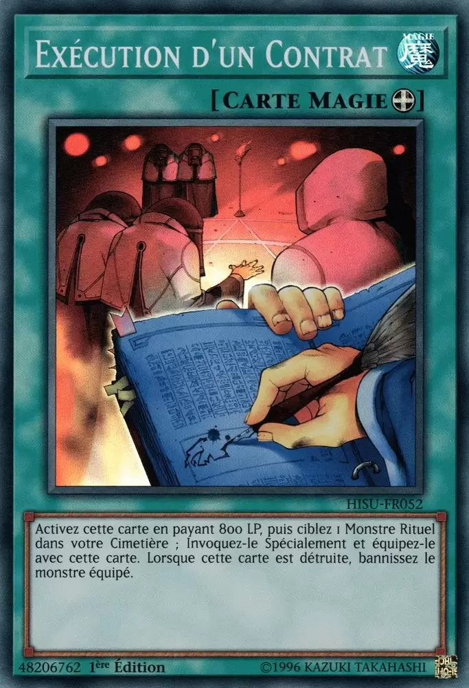 Les Invocateurs Cachés HISU - Exécution d\'un Contrat